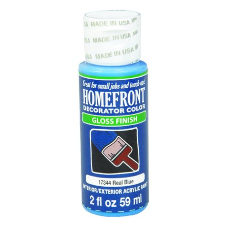HOMEFRONT Gloss Real Blue Hobby Paint 2 oz 17344